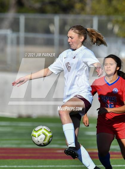 Thumbnail 1 in Gregory-Portland vs. Dripping Springs (Dripping Springs Invitational) photogallery.