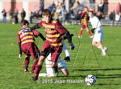 Thumbnail 3 in Ithaca vs. Ballston Spa (NYSPHSAA Class AA Semifinal) photogallery.