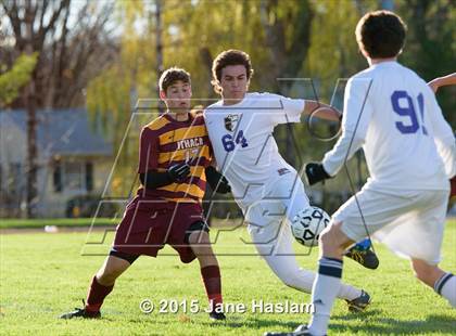 Thumbnail 1 in Ithaca vs. Ballston Spa (NYSPHSAA Class AA Semifinal) photogallery.