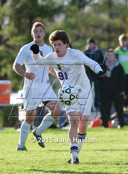 Thumbnail 3 in Ithaca vs. Ballston Spa (NYSPHSAA Class AA Semifinal) photogallery.
