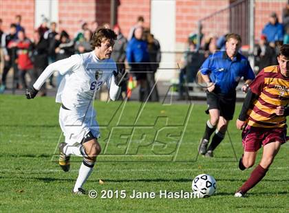 Thumbnail 2 in Ithaca vs. Ballston Spa (NYSPHSAA Class AA Semifinal) photogallery.