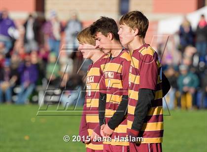 Thumbnail 1 in Ithaca vs. Ballston Spa (NYSPHSAA Class AA Semifinal) photogallery.