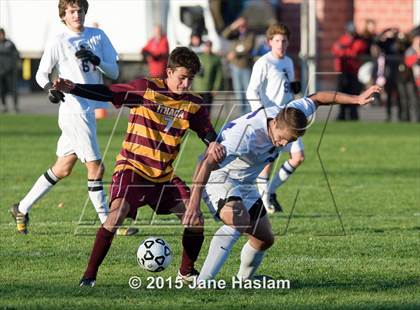 Thumbnail 1 in Ithaca vs. Ballston Spa (NYSPHSAA Class AA Semifinal) photogallery.