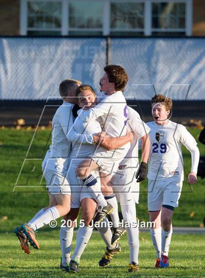 Thumbnail 3 in Ithaca vs. Ballston Spa (NYSPHSAA Class AA Semifinal) photogallery.