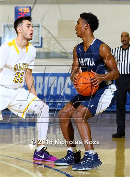Thumbnail 2 in Loyola vs. Durango (Fairfax State Preview) photogallery.
