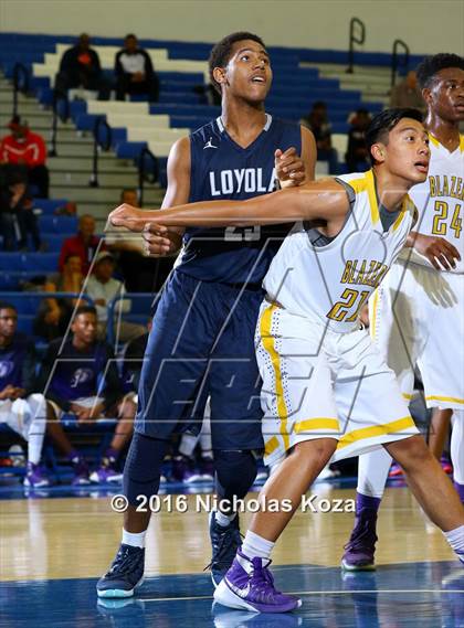 Thumbnail 1 in Loyola vs. Durango (Fairfax State Preview) photogallery.