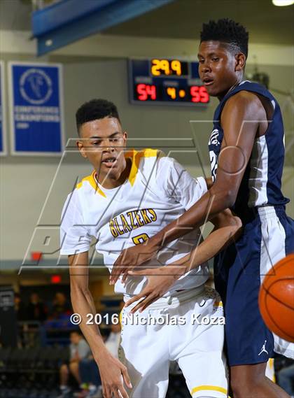 Thumbnail 2 in Loyola vs. Durango (Fairfax State Preview) photogallery.