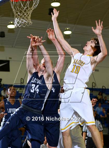 Thumbnail 1 in Loyola vs. Durango (Fairfax State Preview) photogallery.