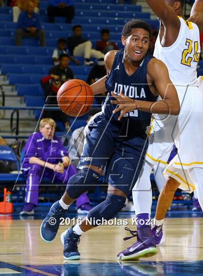 Thumbnail 2 in Loyola vs. Durango (Fairfax State Preview) photogallery.