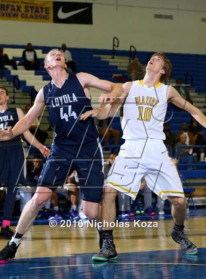 Thumbnail 3 in Loyola vs. Durango (Fairfax State Preview) photogallery.
