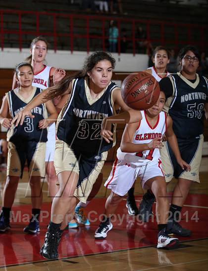 Thumbnail 2 in Glendora vs. Northview photogallery.