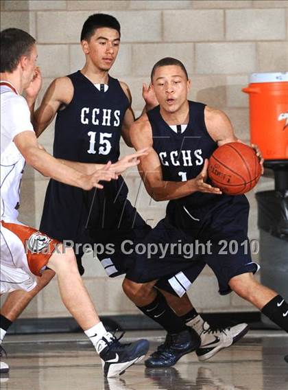 Thumbnail 3 in Cienega vs. Community Charter (MaxPreps Holiday Classic) photogallery.