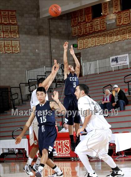 Thumbnail 1 in Cienega vs. Community Charter (MaxPreps Holiday Classic) photogallery.