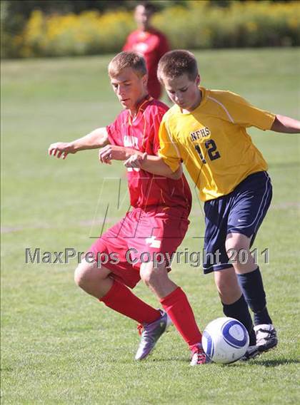 Thumbnail 2 in Williamsville East vs Niagara Falls (ECIC/NFL Challenge) photogallery.