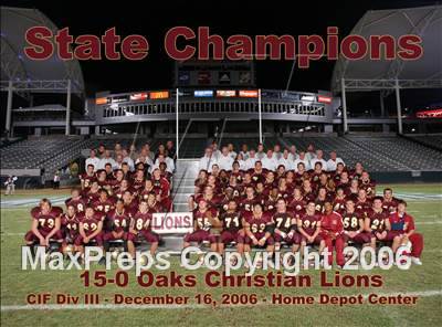 Thumbnail 2 in CIF State Champion Team Photos photogallery.