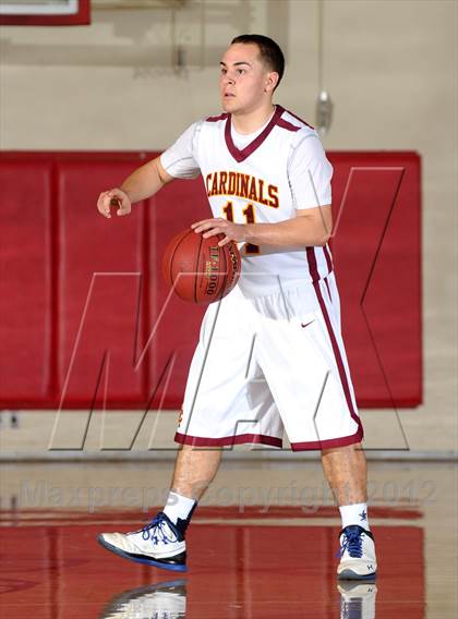 Thumbnail 3 in Cantwell-Sacred Heart vs. George Washington Prep (Rose City Roundball Classic) photogallery.