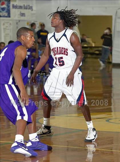 Thumbnail 3 in Modesto Christian vs. Sacramento (Gridley Invitational) photogallery.