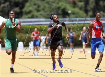 Thumbnail 2 in CIF NCS Masters Track and Field Championships (Boys 4x100 Meter Relay) photogallery.