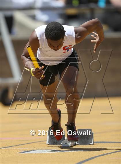 Thumbnail 3 in CIF NCS Masters Track and Field Championships (Boys 4x100 Meter Relay) photogallery.
