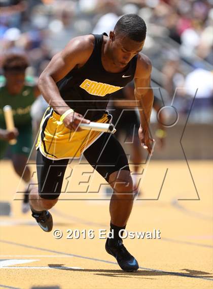 Thumbnail 3 in CIF NCS Masters Track and Field Championships (Boys 4x100 Meter Relay) photogallery.