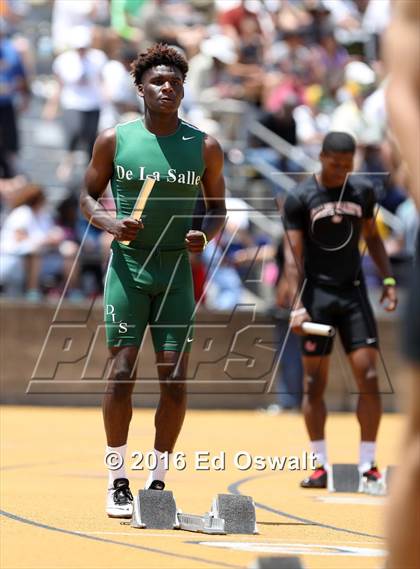 Thumbnail 3 in CIF NCS Masters Track and Field Championships (Boys 4x100 Meter Relay) photogallery.