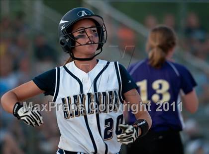 Thumbnail 1 in Holly Springs vs Alexander Central (NCHSAA 4A Semifinal) photogallery.