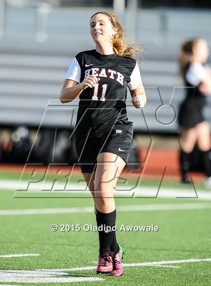 Thumbnail 3 in Rockwall Heath vs Centennial (UIL 5A Region II Area Playoff) photogallery.