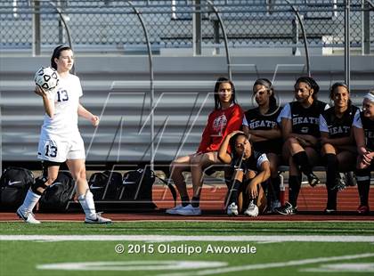 Thumbnail 2 in Rockwall Heath vs Centennial (UIL 5A Region II Area Playoff) photogallery.