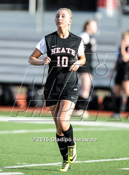 Thumbnail 1 in Rockwall Heath vs Centennial (UIL 5A Region II Area Playoff) photogallery.