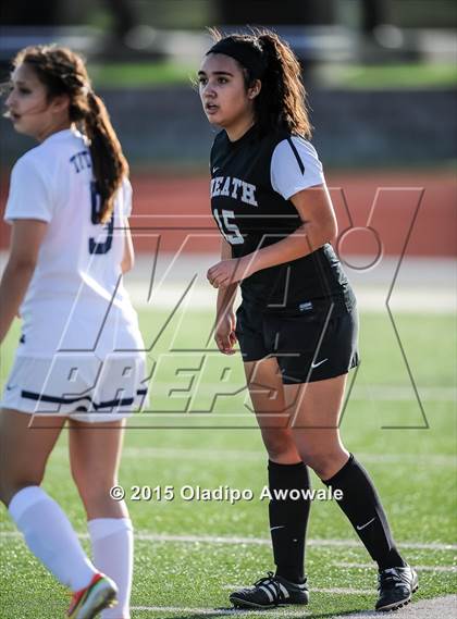 Thumbnail 1 in Rockwall Heath vs Centennial (UIL 5A Region II Area Playoff) photogallery.