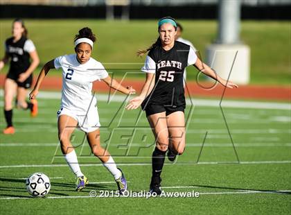 Thumbnail 2 in Rockwall Heath vs Centennial (UIL 5A Region II Area Playoff) photogallery.