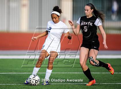 Thumbnail 2 in Rockwall Heath vs Centennial (UIL 5A Region II Area Playoff) photogallery.