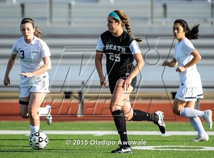 Thumbnail 2 in Rockwall Heath vs Centennial (UIL 5A Region II Area Playoff) photogallery.