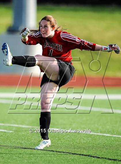 Thumbnail 1 in Rockwall Heath vs Centennial (UIL 5A Region II Area Playoff) photogallery.