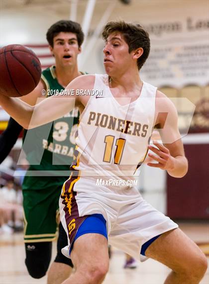 Thumbnail 1 in Santa Barbara @ Simi Valley (34th Annual Bob Hawking Simi Valley Tip-Off Classic) photogallery.