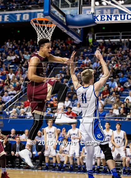 Thumbnail 3 in Doss vs. Covington Catholic (KHSAA Sweet 16) photogallery.