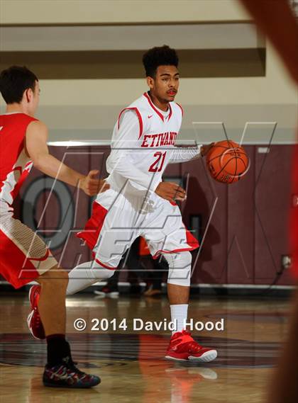 Thumbnail 3 in Etiwanda vs. Mater Dei (MaxPreps Holiday Classic) photogallery.