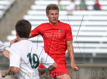 Thumbnail 3 in Jesuit vs. Marquette (Gateway City Soccer Classic) photogallery.