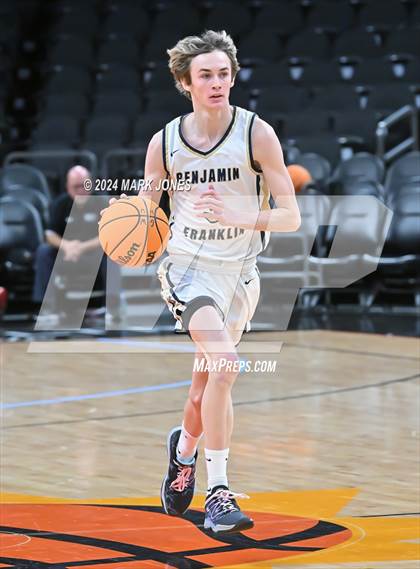 Thumbnail 1 in Arete Prep vs. Benjamin Franklin (Hoopin' It Up At The Arena) photogallery.