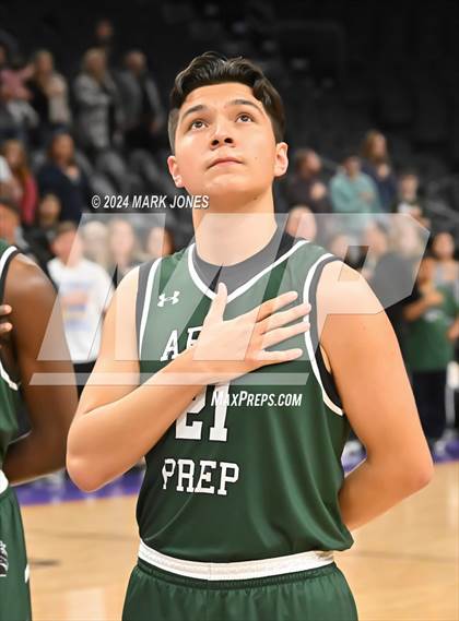 Thumbnail 3 in Arete Prep vs. Benjamin Franklin (Hoopin' It Up At The Arena) photogallery.