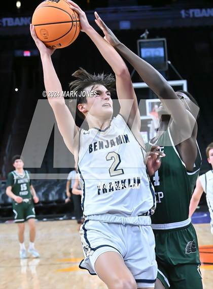 Thumbnail 3 in Arete Prep vs. Benjamin Franklin (Hoopin' It Up At The Arena) photogallery.