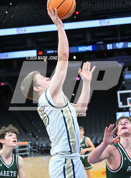 Thumbnail 3 in Arete Prep vs. Benjamin Franklin (Hoopin' It Up At The Arena) photogallery.