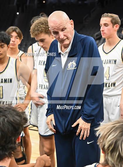 Thumbnail 2 in Arete Prep vs. Benjamin Franklin (Hoopin' It Up At The Arena) photogallery.