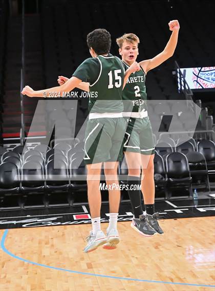 Thumbnail 3 in Arete Prep vs. Benjamin Franklin (Hoopin' It Up At The Arena) photogallery.