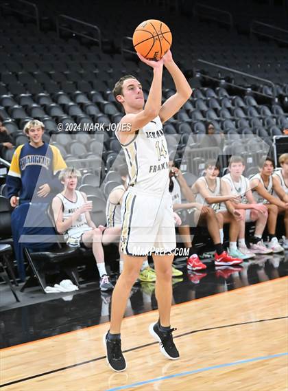 Thumbnail 2 in Arete Prep vs. Benjamin Franklin (Hoopin' It Up At The Arena) photogallery.