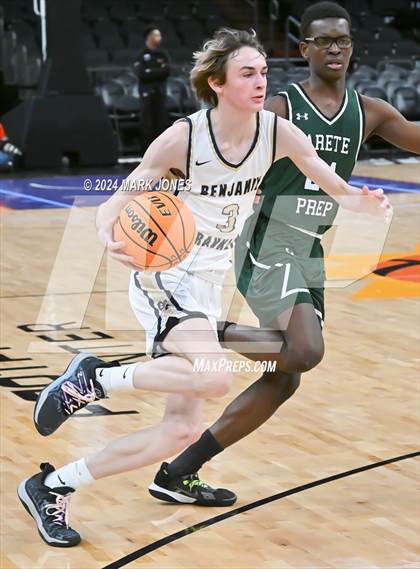 Thumbnail 2 in Arete Prep vs. Benjamin Franklin (Hoopin' It Up At The Arena) photogallery.