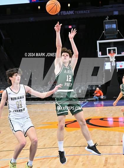 Thumbnail 3 in Arete Prep vs. Benjamin Franklin (Hoopin' It Up At The Arena) photogallery.