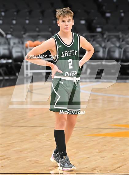 Thumbnail 3 in Arete Prep vs. Benjamin Franklin (Hoopin' It Up At The Arena) photogallery.