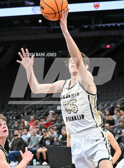 Thumbnail 3 in Arete Prep vs. Benjamin Franklin (Hoopin' It Up At The Arena) photogallery.