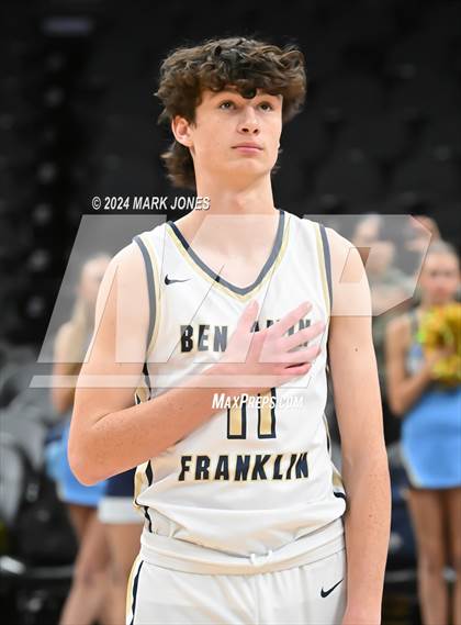 Thumbnail 1 in Arete Prep vs. Benjamin Franklin (Hoopin' It Up At The Arena) photogallery.